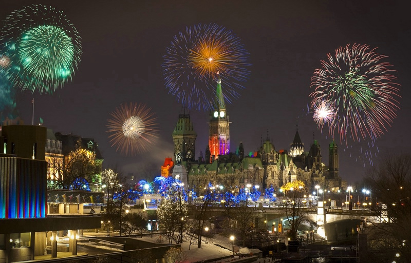  Новогодние и Рождественские праздники в Канаде