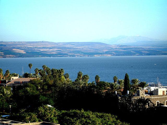 Тверия и озеро Кинерет