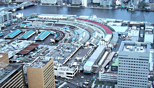 Токийский рынок Цукидзи