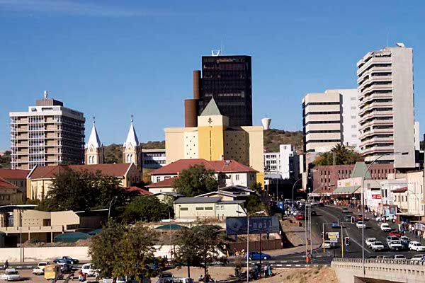 Столица Намибии Виндхук